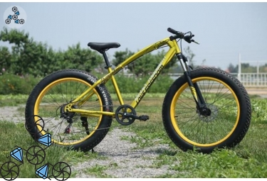 Велосипед FatBike Jaguar Love Freedom Gold (Фэт-Байк)